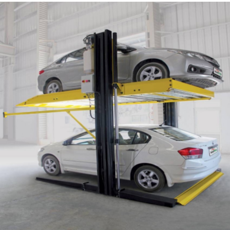 Elevadores de estacionamiento para vehículos de dos columnas